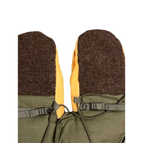 New Military Issued Arctic Extreme Weather Winter Mitts Gloves Army Green - Picture 4 of 4